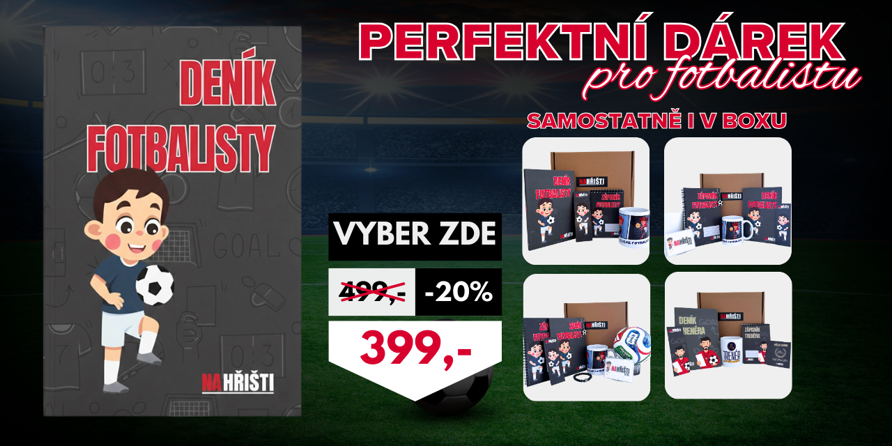 Deník fotbalisty -20%