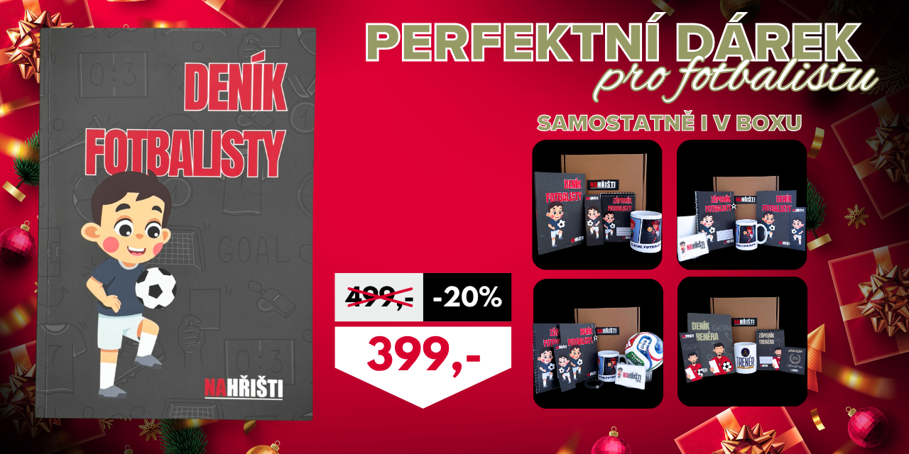 Deník fotbalisty -20%