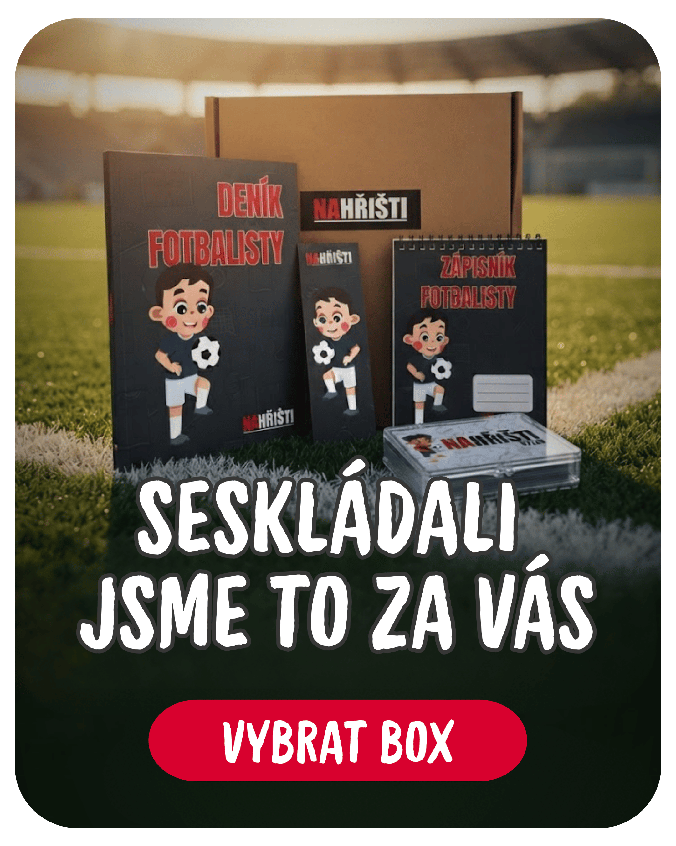 Fotbalové dárkové boxy