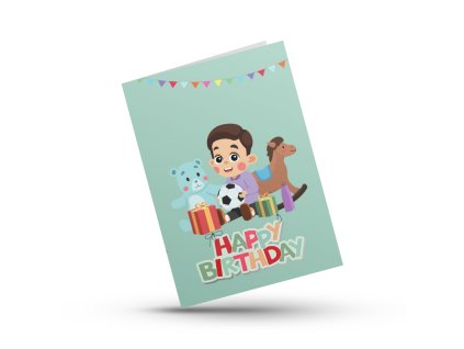 Fotbalové přání – Happy Birthday