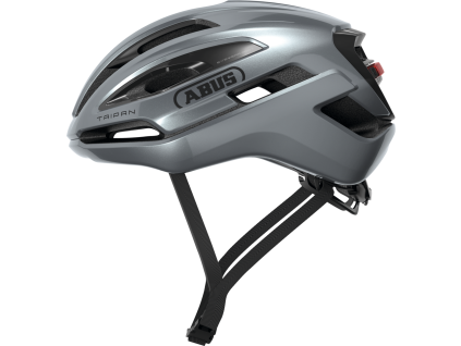 Cyklistická helma Abus Taipan LED graphite silver (Velikost S)