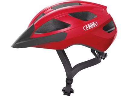 Cyklistická helma Abus Macator blaze red (Velikost S)