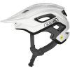 Cyklistická helma MTB Abus Cliffhanger MIPS shiny white (Velikost S)