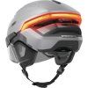 Cyklistická helma Abus HYP-E BL.ACE gleam silver (Velikost S)