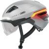 Cyklistická helma Abus HYP-E BL.ACE gleam silver (Velikost S)