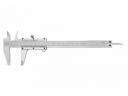 Posuvné měřítko Kinex 150 mm 0,05 mm, mm+inch, aretace šroubkem