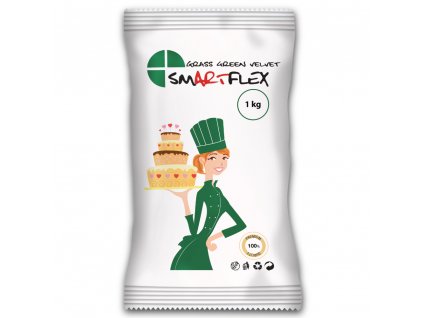 smartflex grass green velvet vanilka 1 kg v sacku