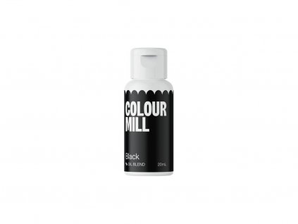 22998 1 colour mill olejova barva 20ml black
