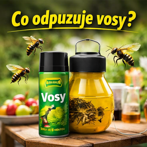 🐝 Co odpuzuje vosy? (co opravdu funguje a co je mýtus)