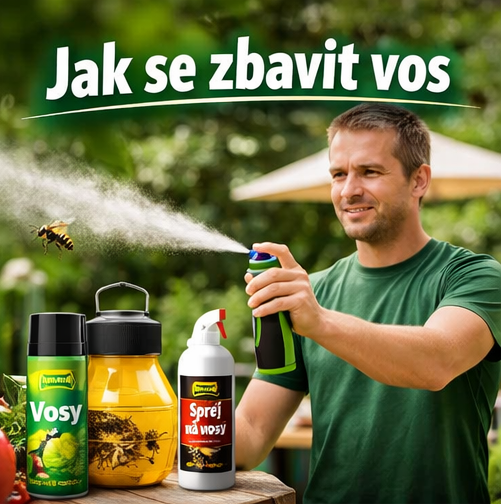 🐝 Jak se zbavit vos na zahradě, u domu i na terase (rychle a účinně