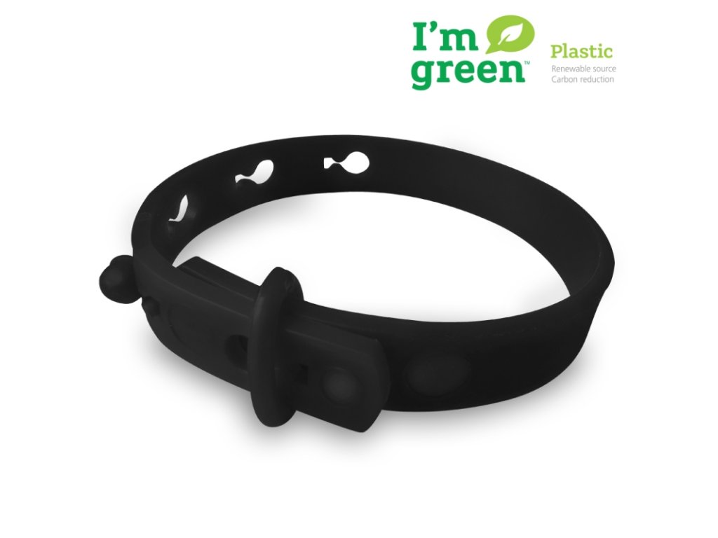 repelentni naramek proti komarum a klistatum cerny