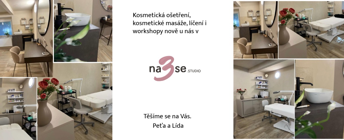kosmetická ošetření a masáže v na3se.studio