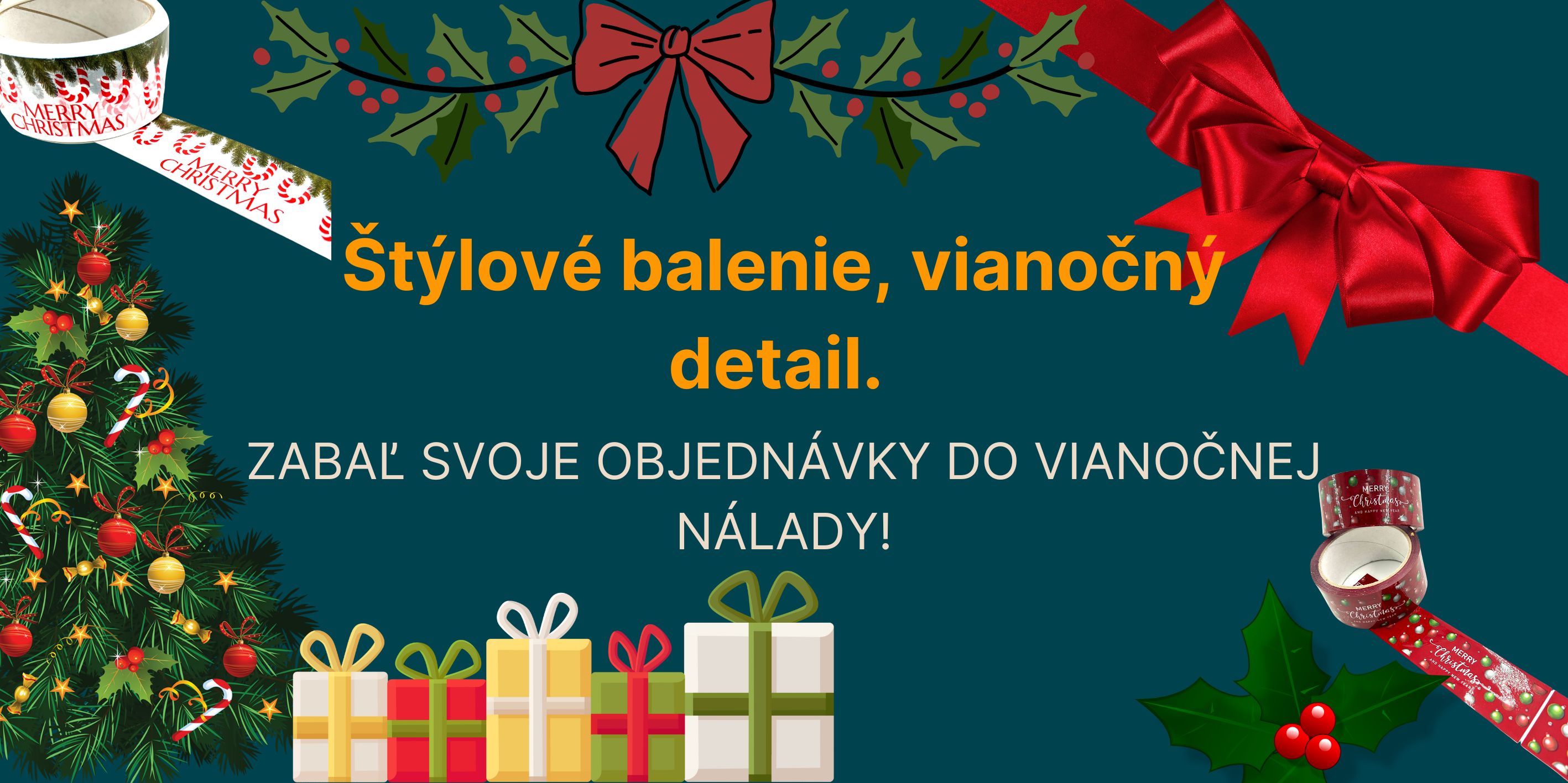 Lepiaca páska Vianoce