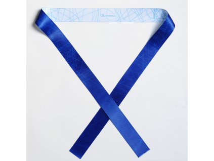 stuha BLUE LINE modrá bílá 01