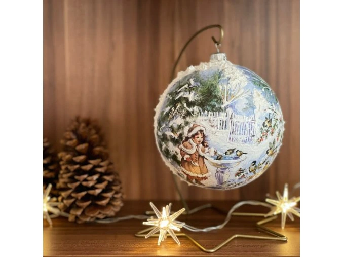 Vánoční ozdoba na stůl