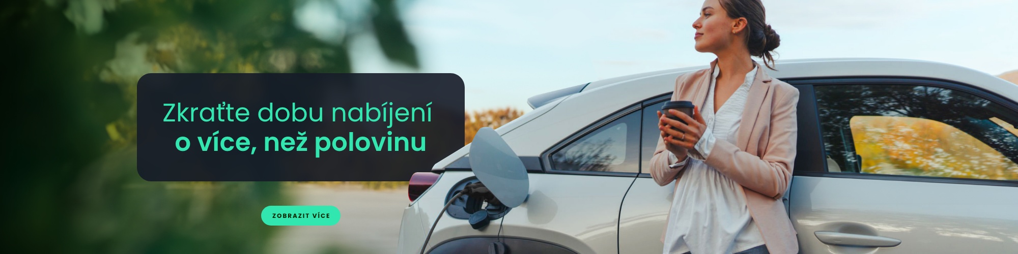 Zakraťte dobu nabíjení o více, než polovinu