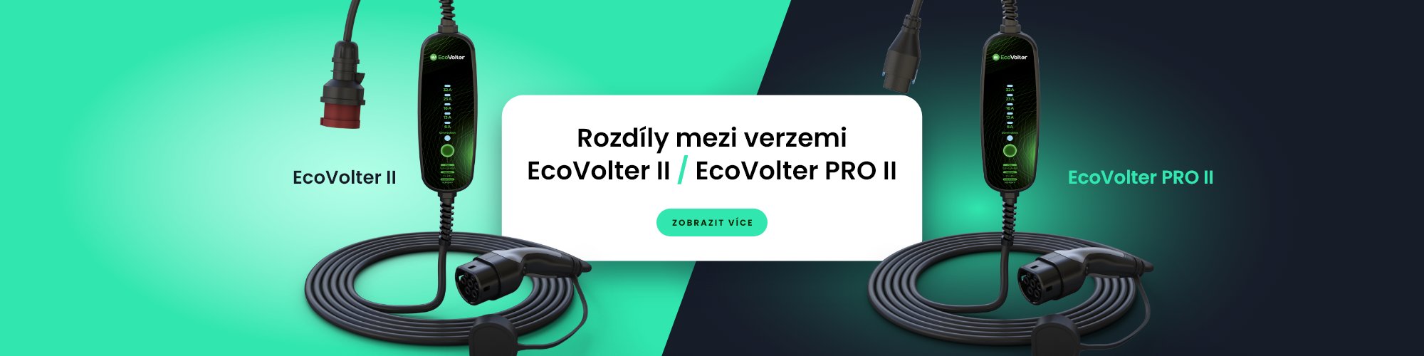 Rozdíly mezi verzemi EcoVolter II a EcoVolter PRO II