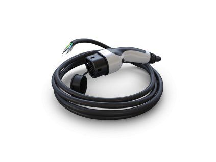 kabel s Tesla tlačítkem.