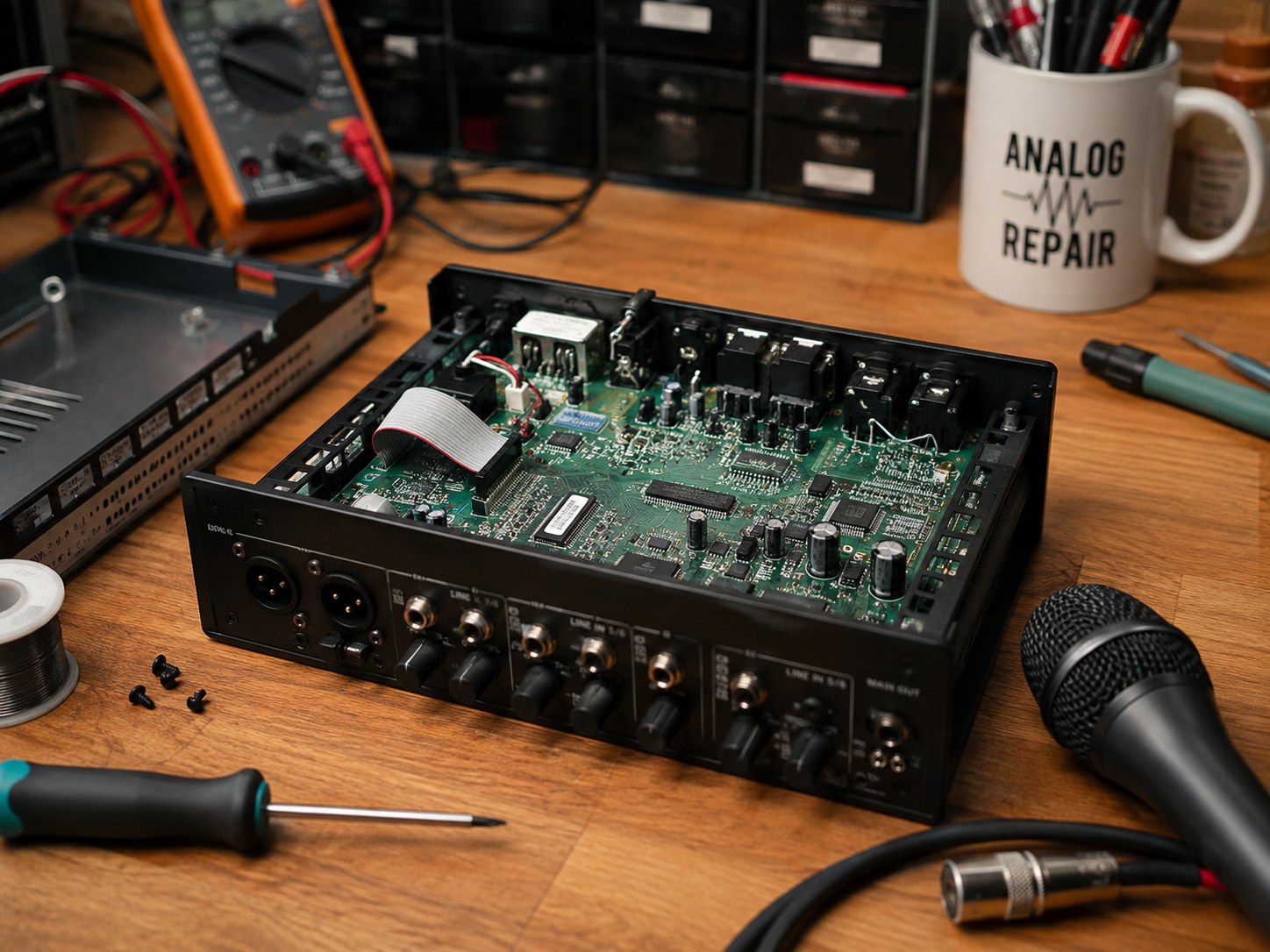 Servis hudební a audio elektroniky