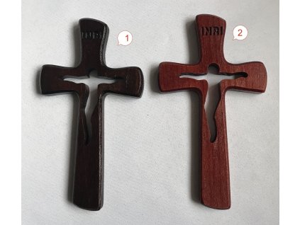 Drevený kríž - 15 cm