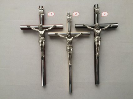 Drevený kríž s lištou - 16 cm