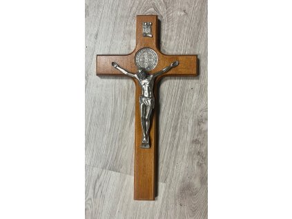 Drevený kríž Benediktínsky - 35 cm