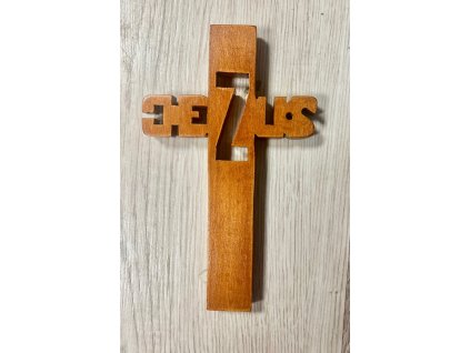 Drevený kríž - 15 cm