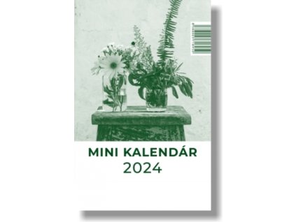 Mini kalendár 2024 (stolový) zelený