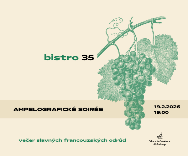 Degustace - Ampelografické Soirée 19/2/26 (pobočka Štěpánská 35 Praha)