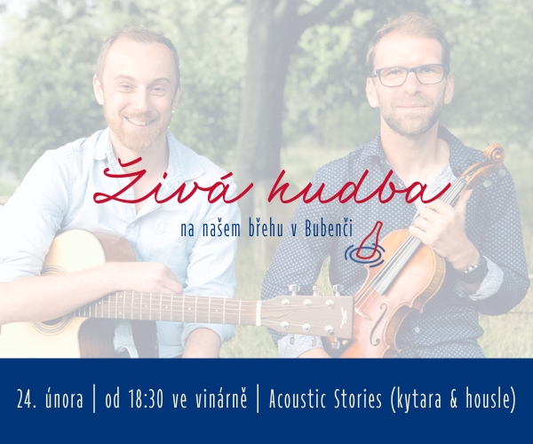 Živá hudba ve vinárně 24/2 - Puškinovo náměstí
