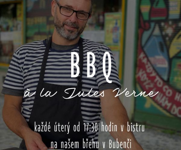 BBQ à la Jules Verne v Bubenči