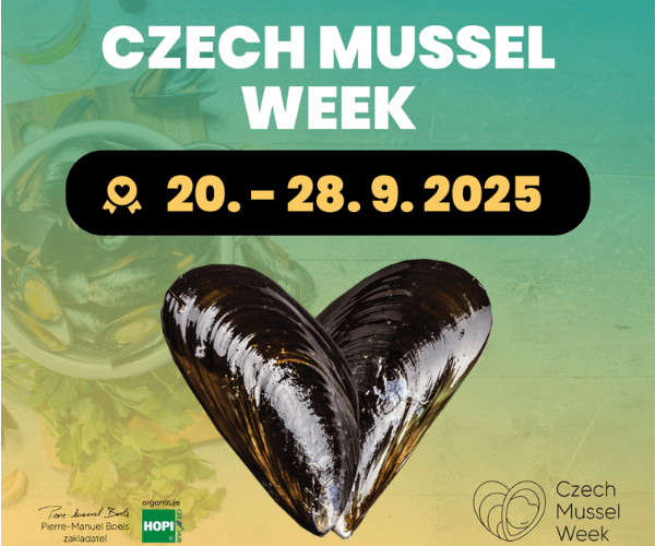 Czech mussel week na Maltézském 20/9-28/9