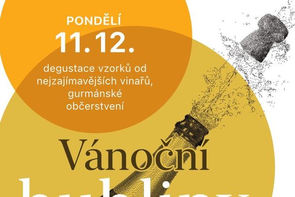 11/12 – Degustace Vánoční bubliny – Brno