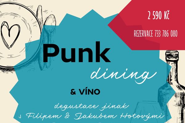 15. 4. – Degustace PUNK dining & víno – Bubeneč