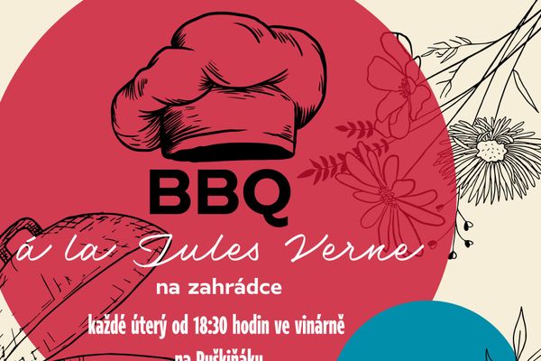 Každé úterý – BBQ á la Jules Verne v bistru – Bubeneč