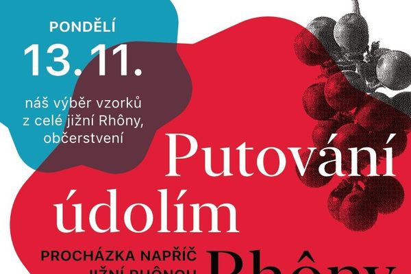 13/11 – Degustace „Putování jižní Rhônou – Brno