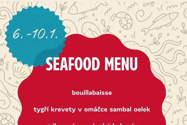 6-10/1 – Seafood menu na Maltézském