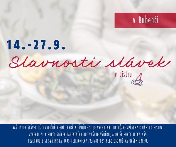 Slavnosti slávek v Bubenči 16.-27.9.