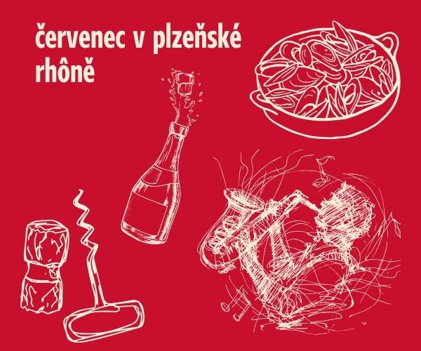 Červencové pecky v Plzeňské Rhône