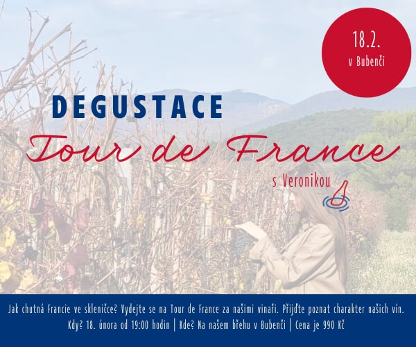 Degustace Tour de France s Veronikou 18/2 (Puškinovo náměstí)