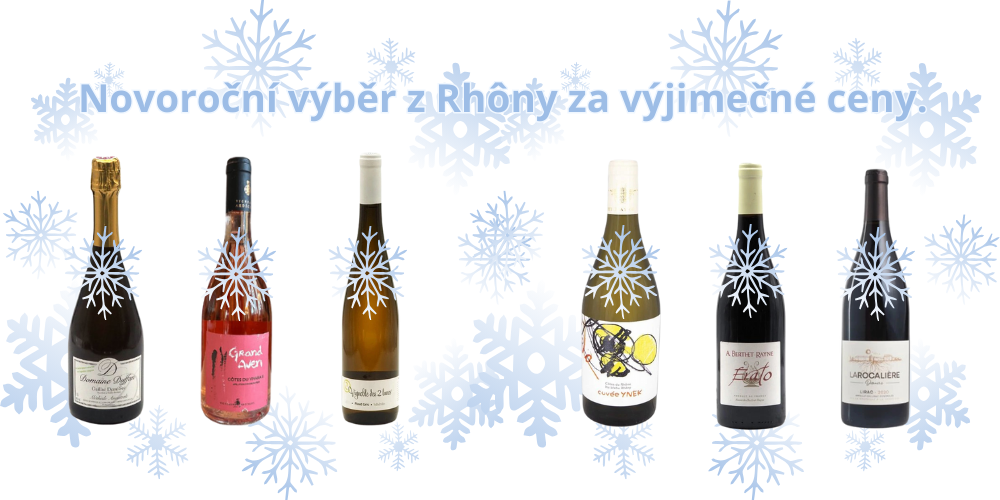 Novoroční výběr z Rhôny za výjimečné ceny.