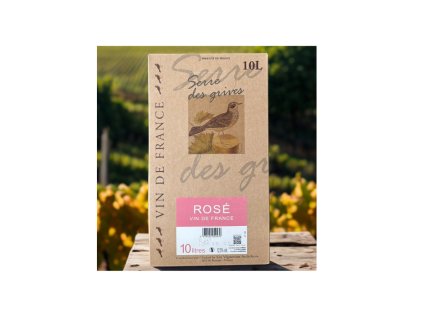 Vignerons Ardéchois 049 Serre Des Grives Vin de France Rosé (BIB 10L) bag in box růžové víno 1200x800 (4)