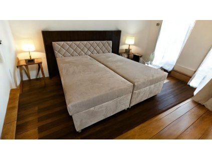 Postel manželská , letiště - nosnost 150kg