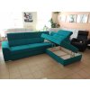 Rohová sedací souprava Katka barva zelená