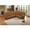 Sedací souprava rohová nerozkládací Tanja- sv. hnědá