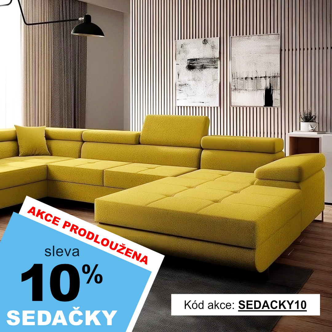 Sedací soupravy se slevou 10%