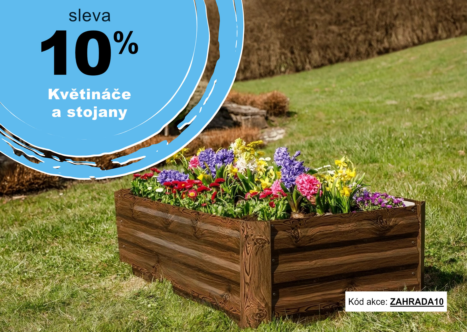 Květináče se slevou 10%