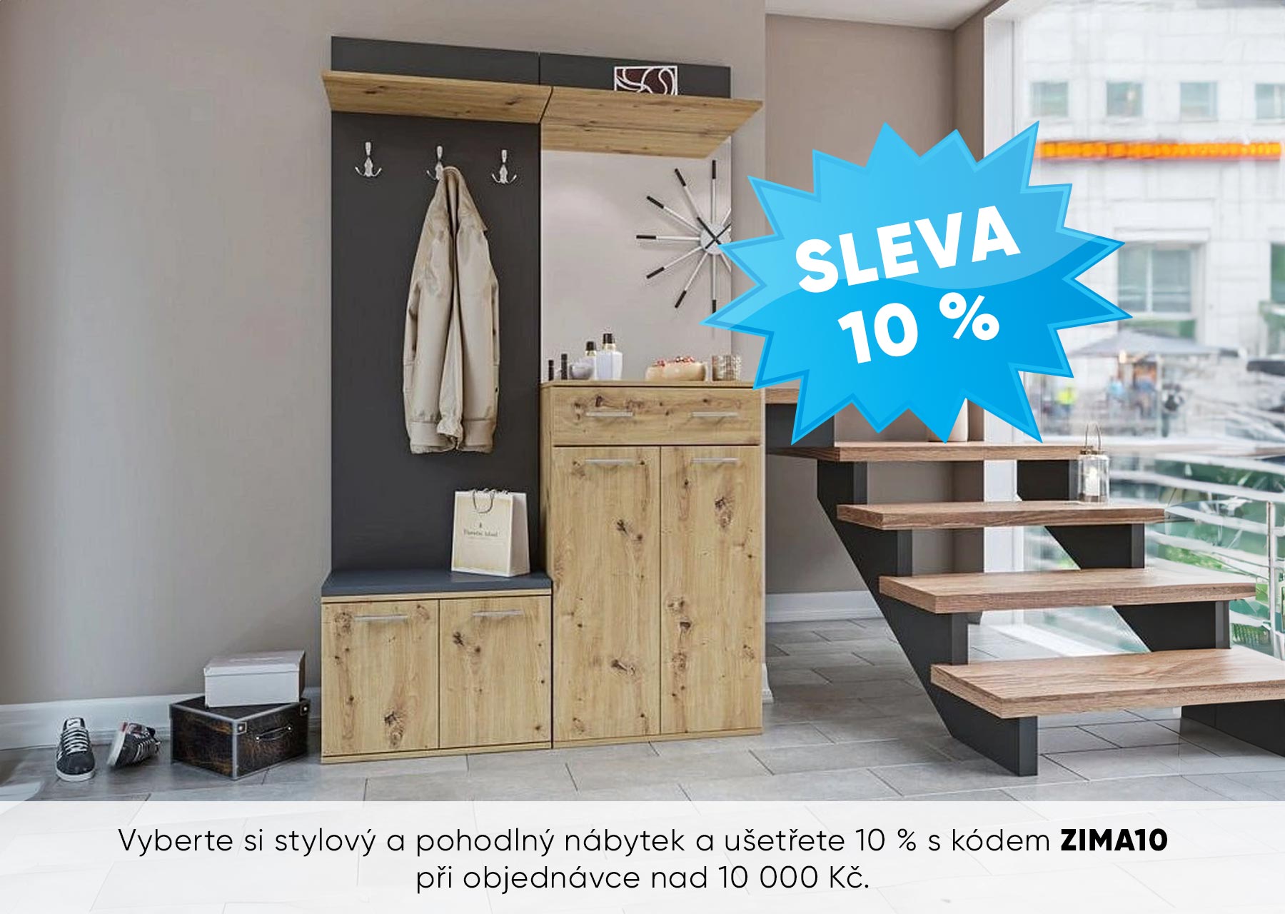 Předsíňové stěny se slevou 10%