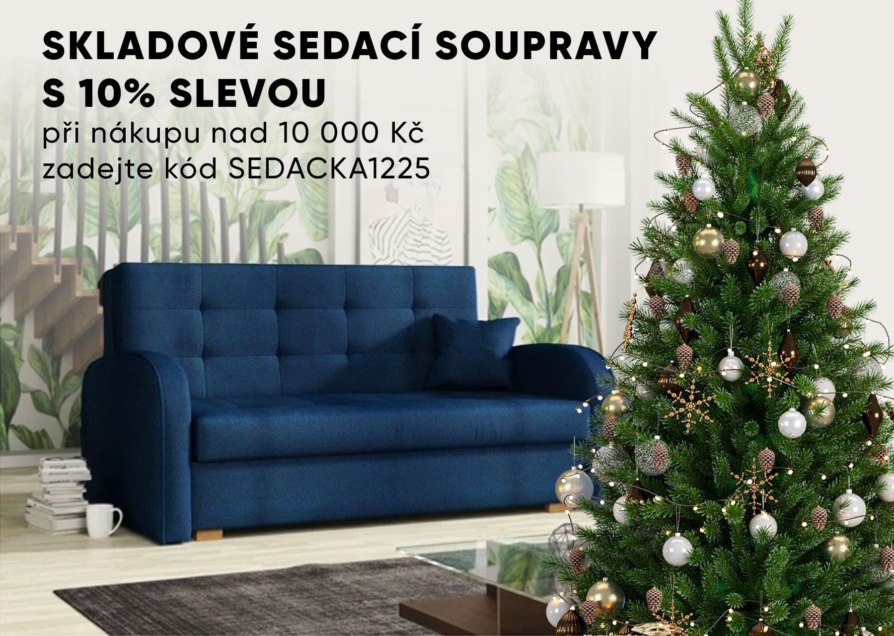 Sedací soupravy skladem se slevou