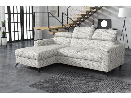 Sedací souprava Mildred L Coco bílošedá